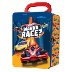Кейс Mattel Hot Wheels для хранения 18 машинок оранжевый