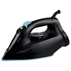 Утюг VES electric S-109-M / S-109-R черный/голубой
