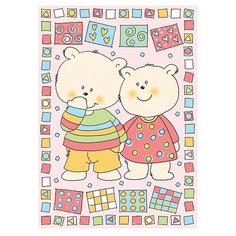 Одеяло Baby Nice D321511 100х140 см "Два медведя", розовый
