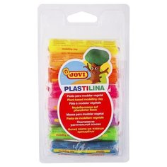 Пластилин JOVI Флуоресцентный 8 цветов по 15 г (28F)