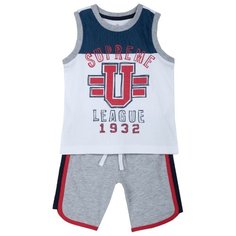 Комплект одежды Chicco размер 122, белый/серый