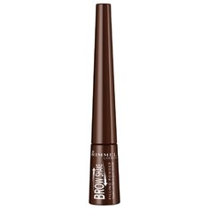 Rimmel Пудра для бровей Brow This Way 003 dark brown