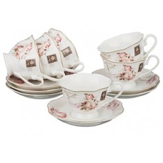 Чайный сервиз Lefard Мэрибель 200 мл 12 предметов белый