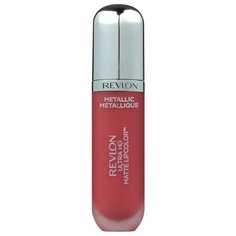 Revlon жидкая помада для губ Ultra HD Metallic Matte Lipcolor матовая с металлическим эффектом, оттенок 700 flare