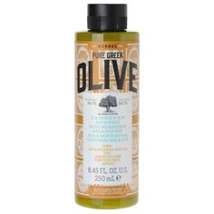 KORRES шампунь Pure Greek Olive питательный для сухих и поврежденных волос 250 мл
