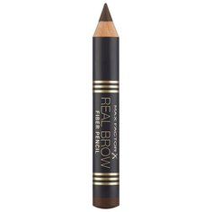 Max Factor карандаш Real Brow Fiber Pencil, оттенок 004 deep brown