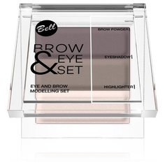 Bell Набор для бровей Brow And Eye Modelling Set 01