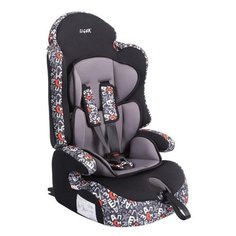 Автокресло группа 1/2/3 (9-36 кг) Siger Прайм Isofix, алфавит