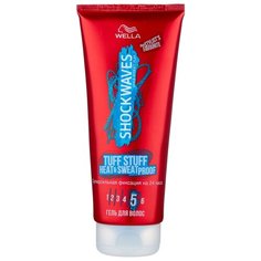 Wella SHOCKWAVES гель для волос Tuff Stuff Heat & Sweat Proof суперсильной фиксации 200 мл