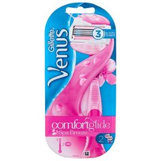 Venus Spa Breeze Бритвенный станок с 2 сменными лезвиями в комплекте