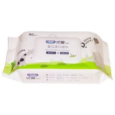 Влажные салфетки Palmbaby для лица и рук 80 шт.