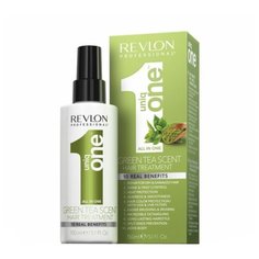 Revlon Professional Uniq One Несмываемая маска-спрей для волос с ароматом зеленого чая, 150 мл