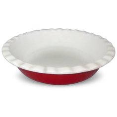 Форма для запекания керамическая Barton Steel AVA BS-2403 (26х5.7 см) красный/белый