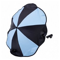 Altabebe Зонт для коляски AL7001 black/light blue