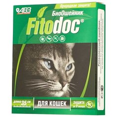Агроветзащита ошейник от блох и клещей Fitodoc для кошек и котят, 35 см