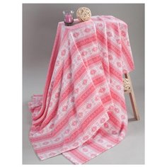 Плед Guten Morgen Снежинка, 150 x 200 см розовый