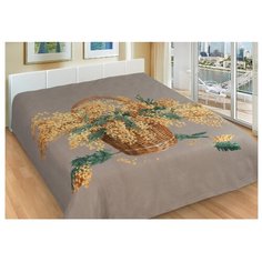 Плед Guten Morgen Мимоза, 150 x 200 см желтый