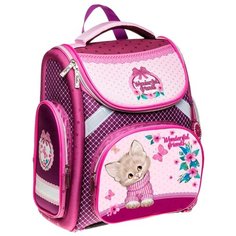 Hatber ранец Compact plus Нежное создание NRk_14044, розовый