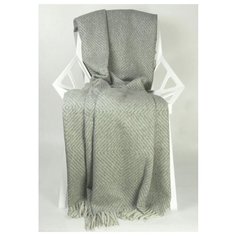 Плед Incalpaca Калгари, 150 х 200 см серый