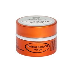 Гель planet nails Building Soak Off Prof Gel моделирующий, 5 г прозрачный