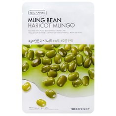 TheFaceShop Тканевая маска Real Nature Mung Bean, 20 г