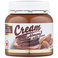 Nuts BANK Крем ореховый миндальный с какао, 250 г