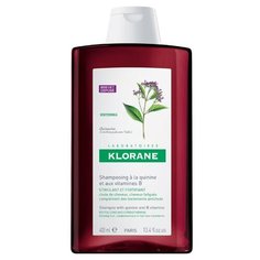 Klorane шампунь Strengthening & Revitalizing Shampoo with quinine and B vitamins 400 мл
