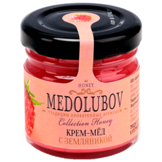 Крем-мед Medolubov с земляникой 40 мл