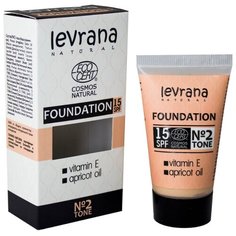 Levrana Тональный крем Foundation, 30 мл, оттенок: тон №2