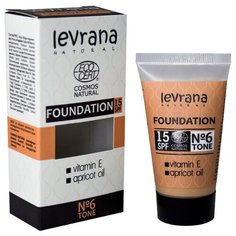 Levrana Тональный крем Foundation, 30 мл, оттенок: тон №6