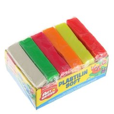 Пластилин ErichKrause Artberry Neon 6 цветов/300г (38991)