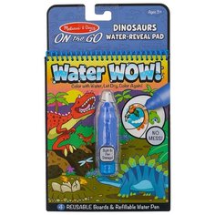 Melissa & Doug Водная раскраска Water Wow! Динозавры (9315)