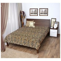 Плед Мягкий сон Veroni, 180 х 220 см (ПФ-180-07) коричневый