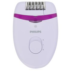 Эпилятор Philips BRE275 Satinelle Essential белый/фиолетовый