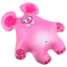 Игрушка-антистресс СмолТойс Мышонок розовый 36 см