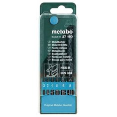Набор сверл Metabo 627160000, 6 шт.