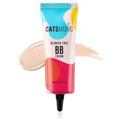 CatsMong BB крем увлажняющий SPF50+ PA+++ 25 мл, оттенок: 21 светло-бежевый
