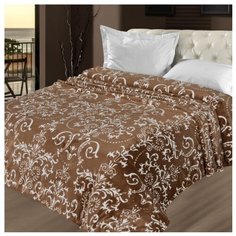 Плед Letto V90-6 220х200 коричневый