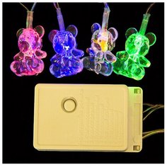 Гирлянда Sh Lights Медведи, 240 см, LD030WW-BR, 30 ламп