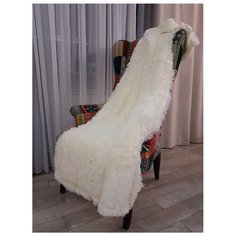 Покрывало ТД Коллекция П463222, 220 x 240 см молочный