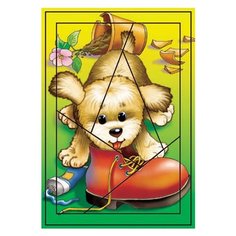 Рамка-вкладыш Дрофа-Медиа Щенок (1213), 5 дет.