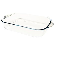 Форма для запекания стеклянная Frybest BK-BG-R38 (39х25х6.5 см) прозрачный