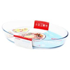 Форма для запекания стеклянная Frybest BK-BG-040 (39х28х7 см) прозрачный