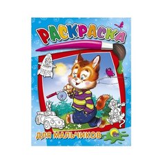 Проф-Пресс Раскраска. Для мальчиков