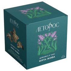 Чай травяной Леторос Мята-жива в пирамидках, 20 шт.