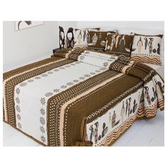 Покрывало Antonio Salgado Tribo, 220 x 270 см beige