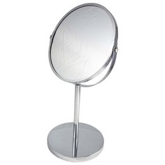 Зеркало косметическое настольное Unistor Smile хромированный