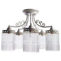 Люстра Arte Lamp Torrente A1678PL-5WG, E14, 300 Вт