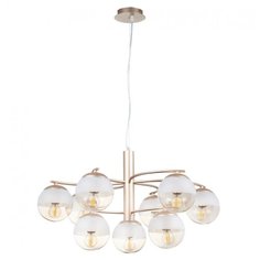 Люстра FREYA Ostin FR5018PL-09G, E14, 360 Вт