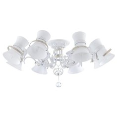 Люстра MAYTONI Baroque ARM128-CL-08-W, E14, 480 Вт